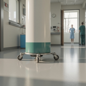 医疗病房地坪  高效抑菌静音防滑，易清洁护疗养